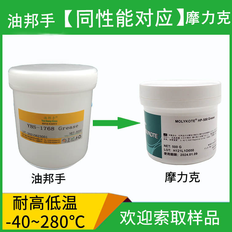 MOLYKOTE摩力克HP-300/HP-500/HP-870全氟聚醚潤滑脂